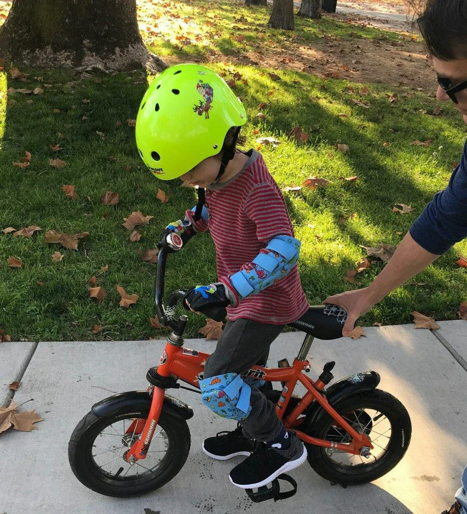 MELVIN IS GETTING READY TO REMOVE HIS TRAINING WHEELS!