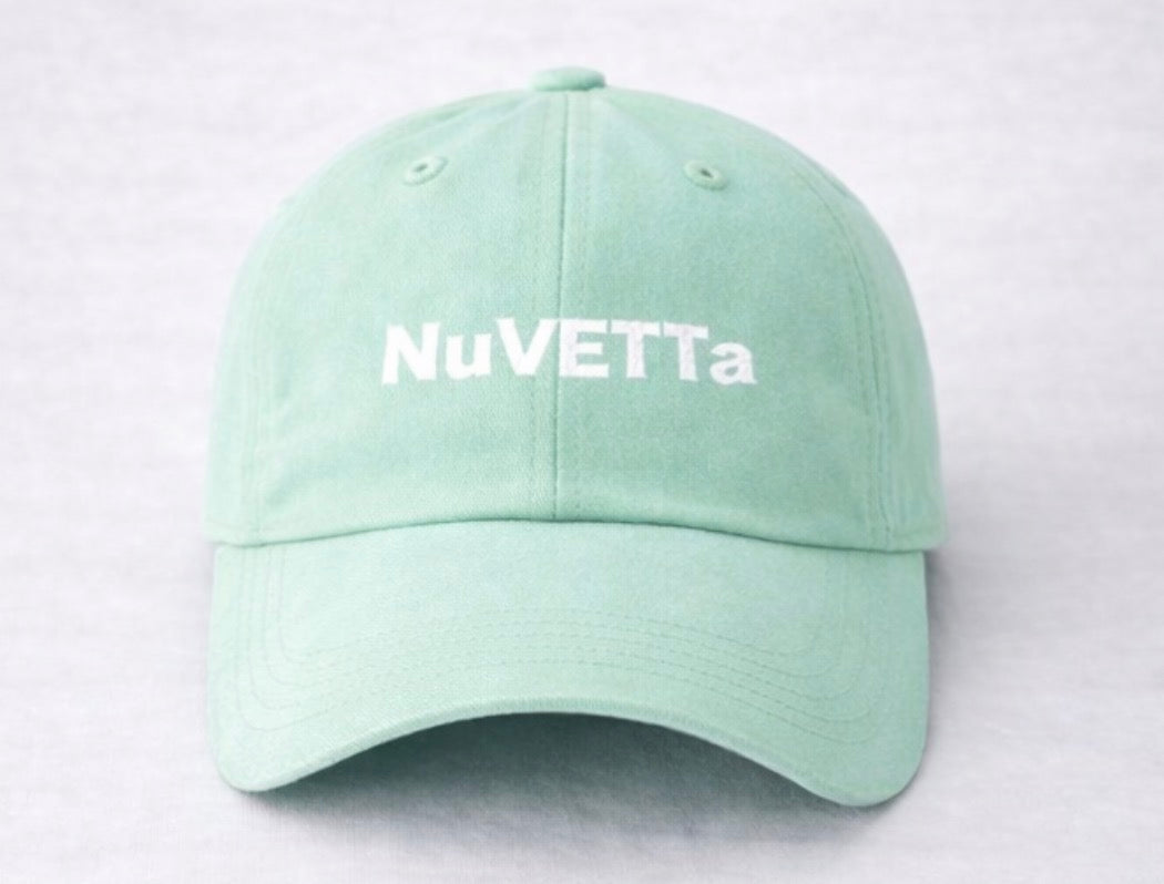 NuVETTa Baseball Mint Green Cap