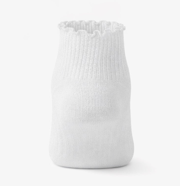 NuVETTa 6 Pairs of Ruffle Socks Women, Cute Ruffle Ankle Socks