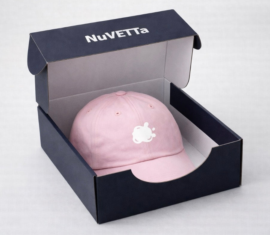 NuVETTa Baseball Pink Cap