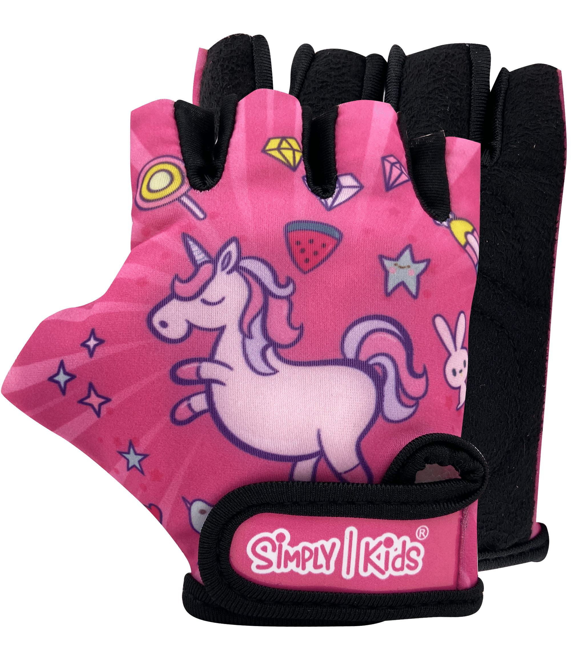 (Unicorn) Kids Bike Gloves - Simply Kids
